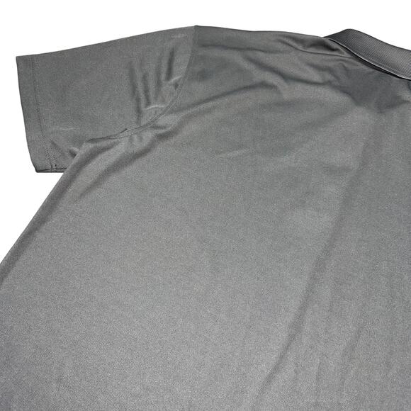 Clique Polo Shirt Mens Large Gray Performance Golf Short Sleeve Moisture Wicking - Picture 13 of 15